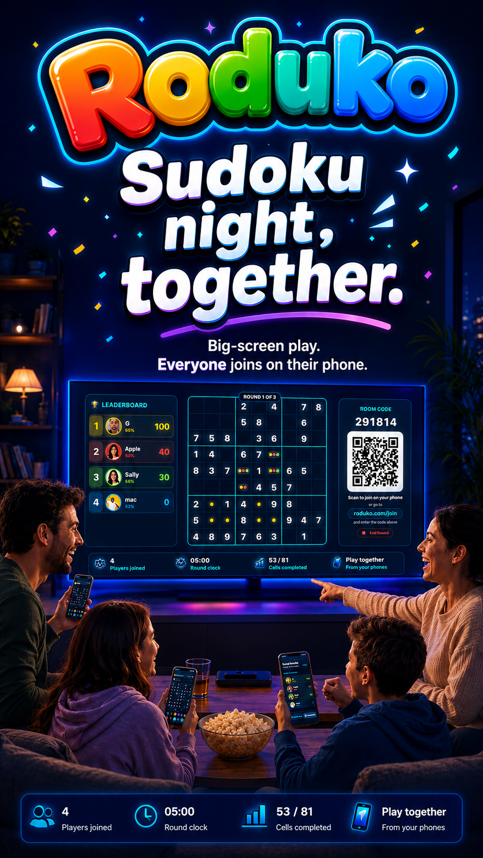 Sudoku Night Together